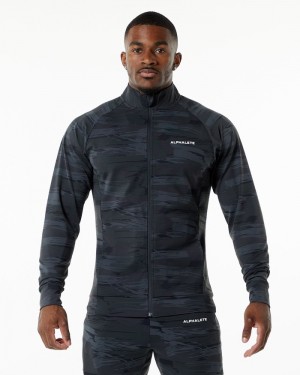 Alphalete Trace Uomo Giacche Nere Camouflage | 37DWMGTLC