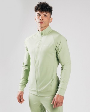 Alphalete Trace Uomo Giacche Verdi | 29YOERCMD