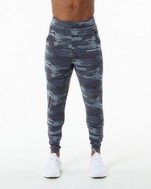 Alphalete Trace Uomo Pantaloni Jogger Camouflage | 45VZAKFJH