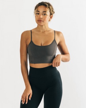 Alphalete Ultrasoft Allure Donna Canotta Grigie | 04GOFUKLX