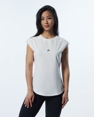 Alphalete Velocity Donna Camicie Bianche | 71UAKRHXT