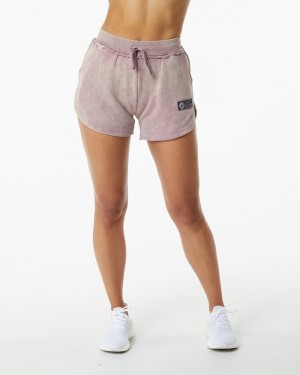 Alphalete Very Terry Donna Pantaloncini Rosa | 03ZKFJACR