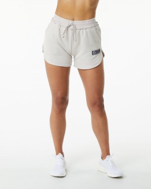 Alphalete Very Terry Donna Pantaloncini Bianche | 83CKOYUFX