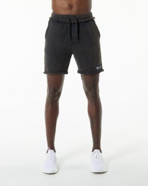 Alphalete Very Terry Uomo Pantaloncini Nere | 50MYPOGKI