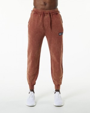Alphalete Very Terry Uomo Pantaloni Jogger Bordeaux | 19LPRHUZS