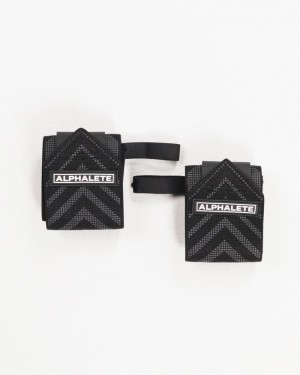 Alphalete Wrist Wraps Donna Altri Accessori Nere | 57TWRPYEK