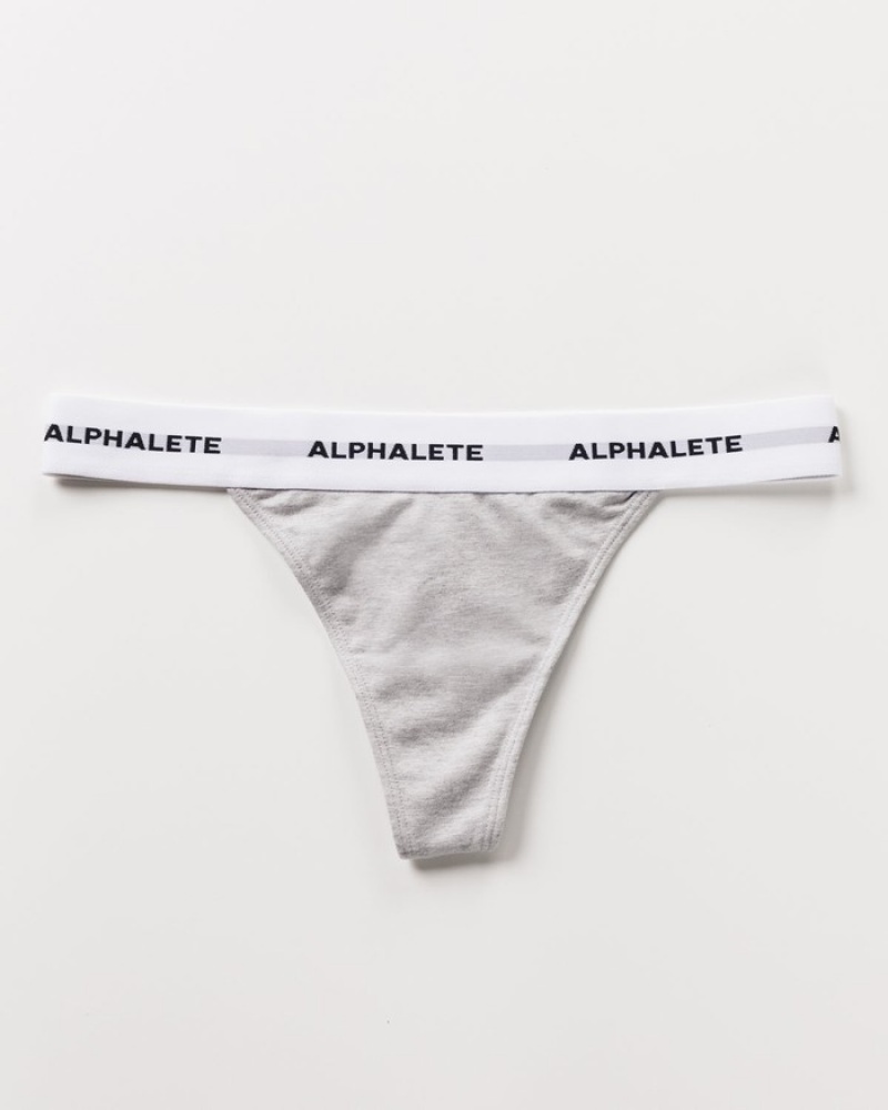 Alphalete Acute Donna Biancheria Intima Grigie | 64ZPUHMAF