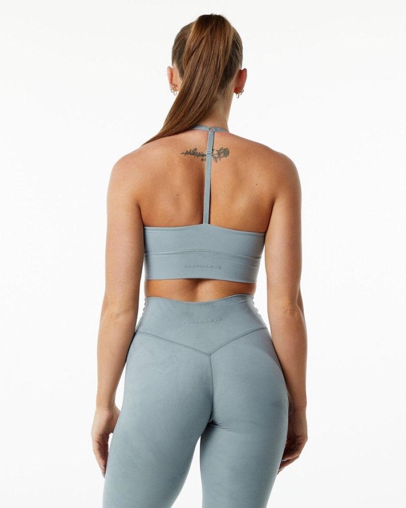 Alphalete Alphalux Wonder Donna Reggiseni Blu | 46APRFBSY