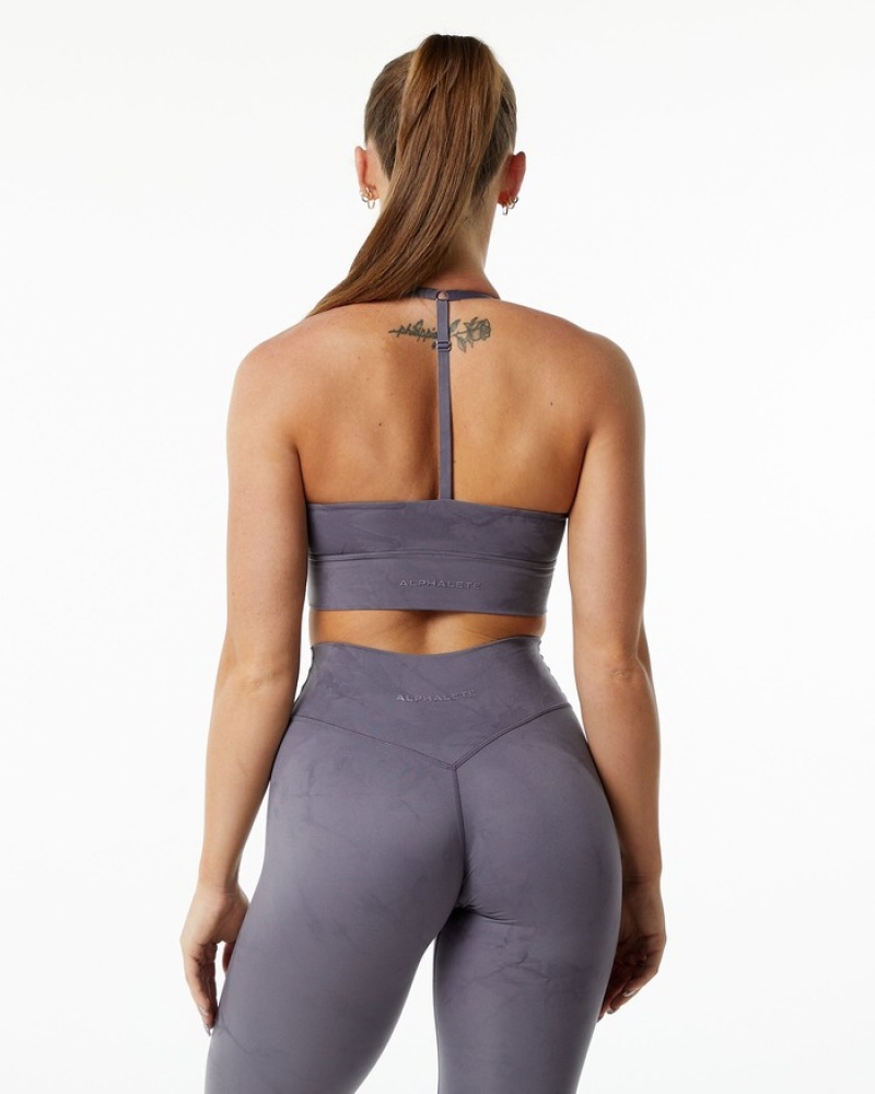 Alphalete Alphalux Wonder Donna Reggiseni Viola | 34MOUQECG