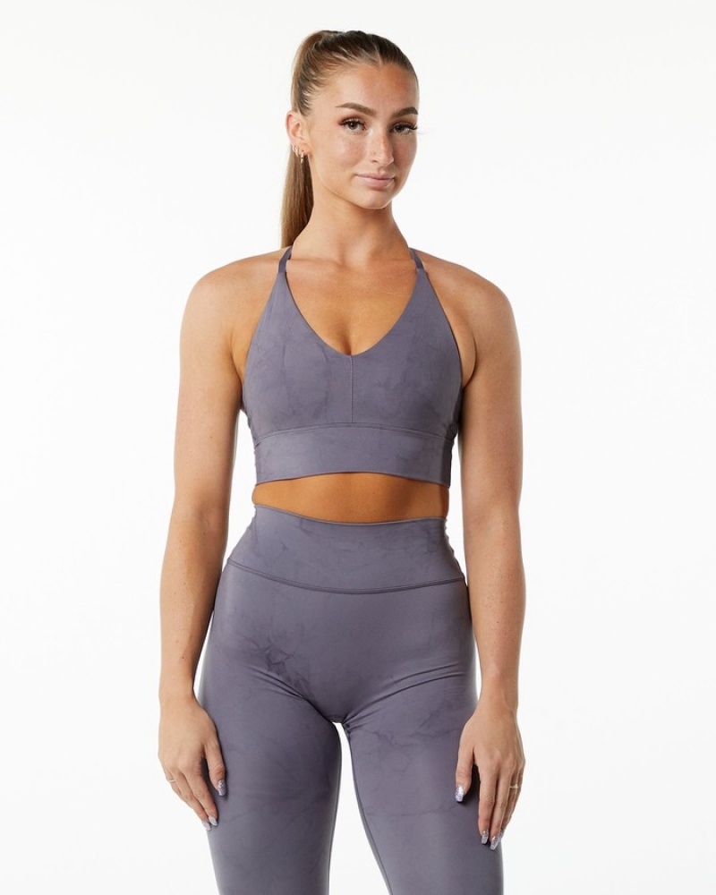 Alphalete Alphalux Wonder Donna Reggiseni Viola | 34MOUQECG