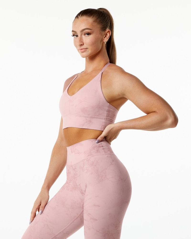 Alphalete Alphalux Wonder Donna Reggiseni Rosa | 48BKORDNL