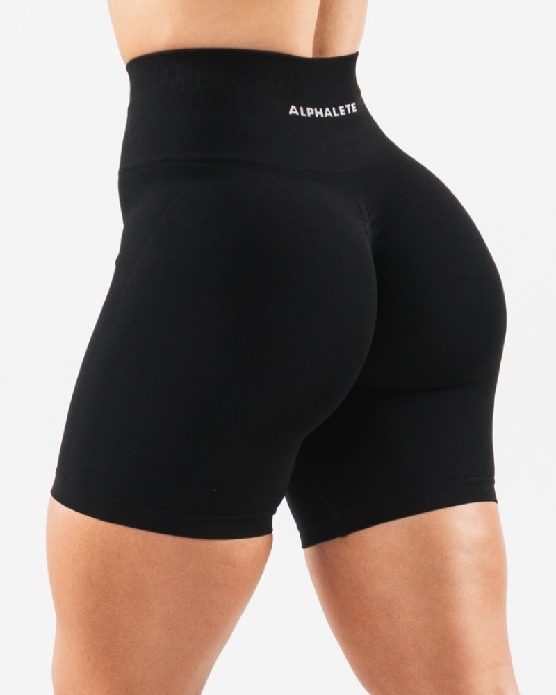 Alphalete Amplify 6.5” Donna Pantaloncini Nere | 18XSFOAQU