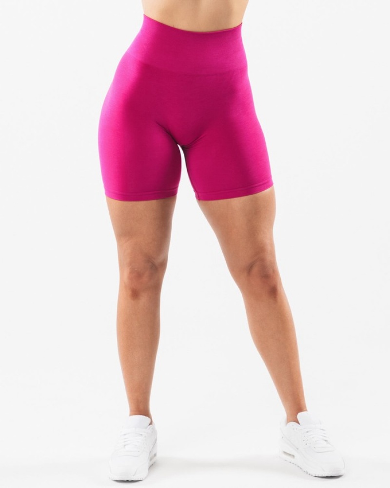 Alphalete Amplify 6.5” Donna Pantaloncini Rosa | 53ZMGHAIV