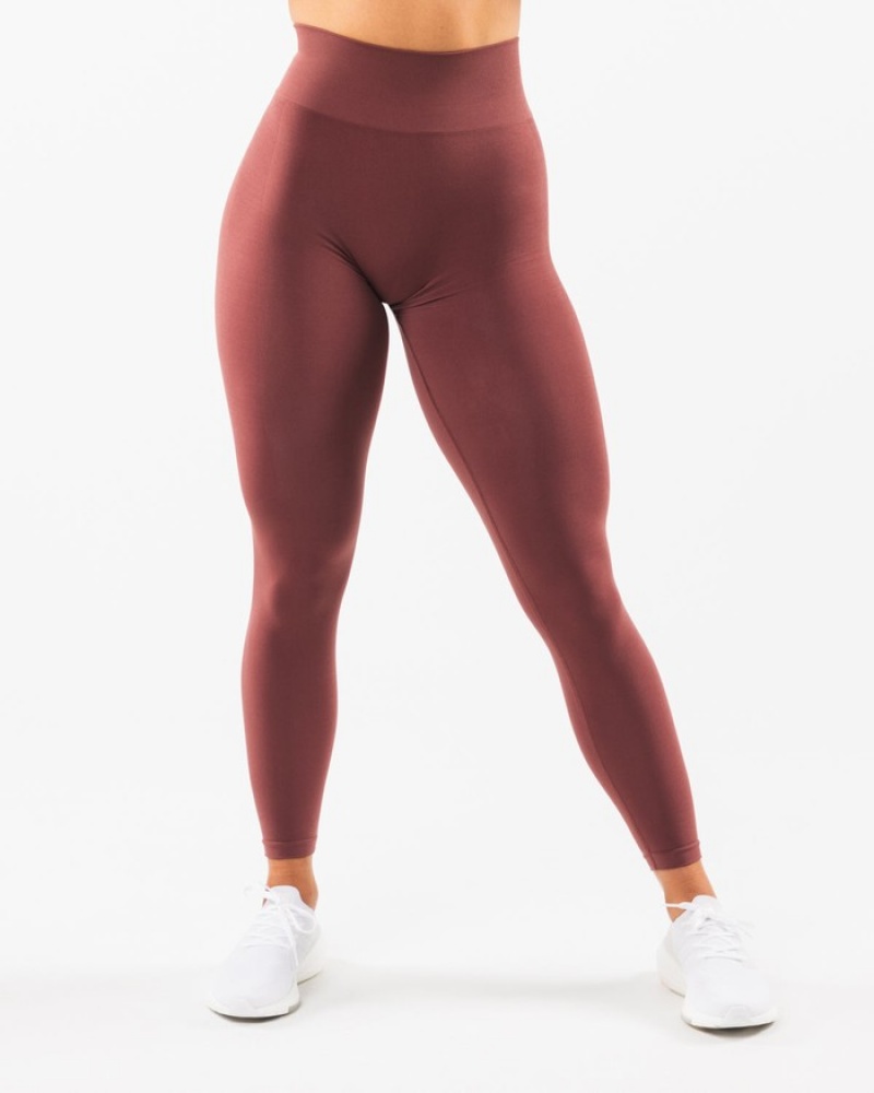 Alphalete Amplify Donna Leggings Bordeaux | 56JRXSCZT