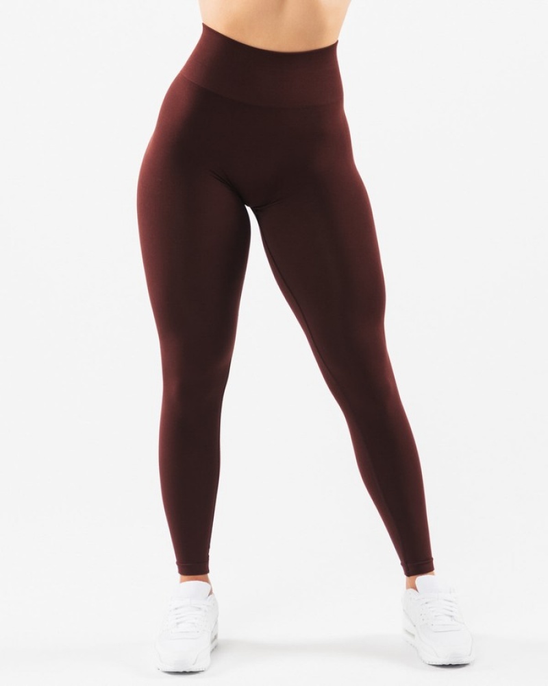 Alphalete Amplify Donna Leggings Bordeaux | 06XTVHOKZ