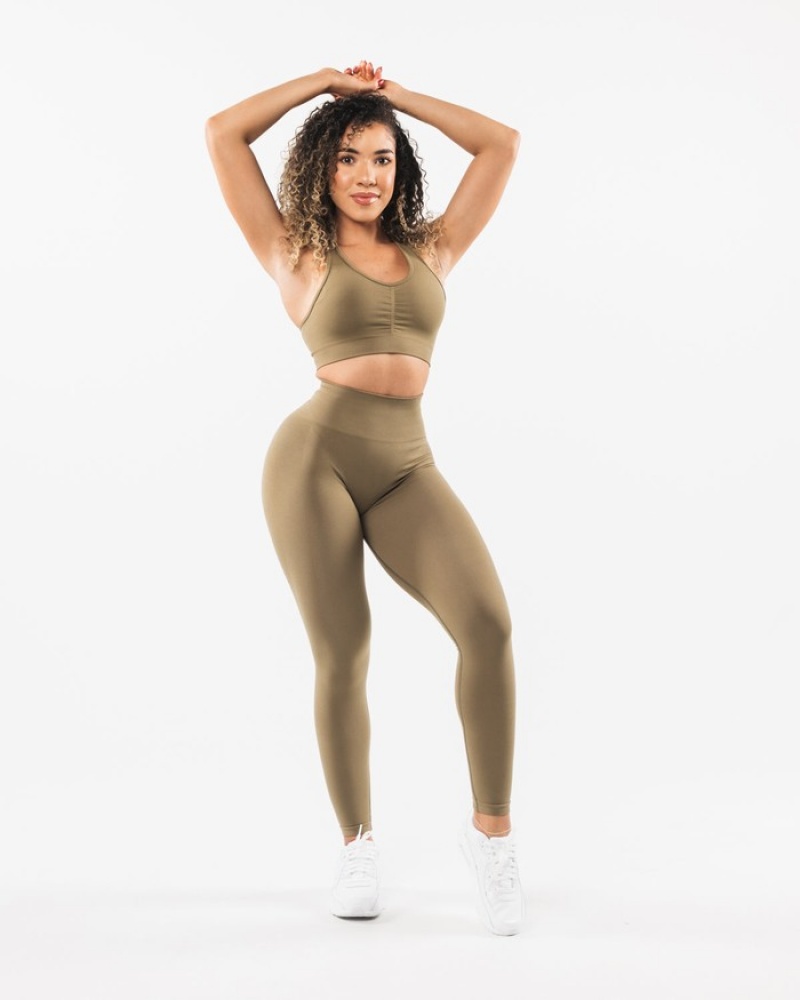 Alphalete Amplify Donna Leggings Grigie | 84EFQVNBM