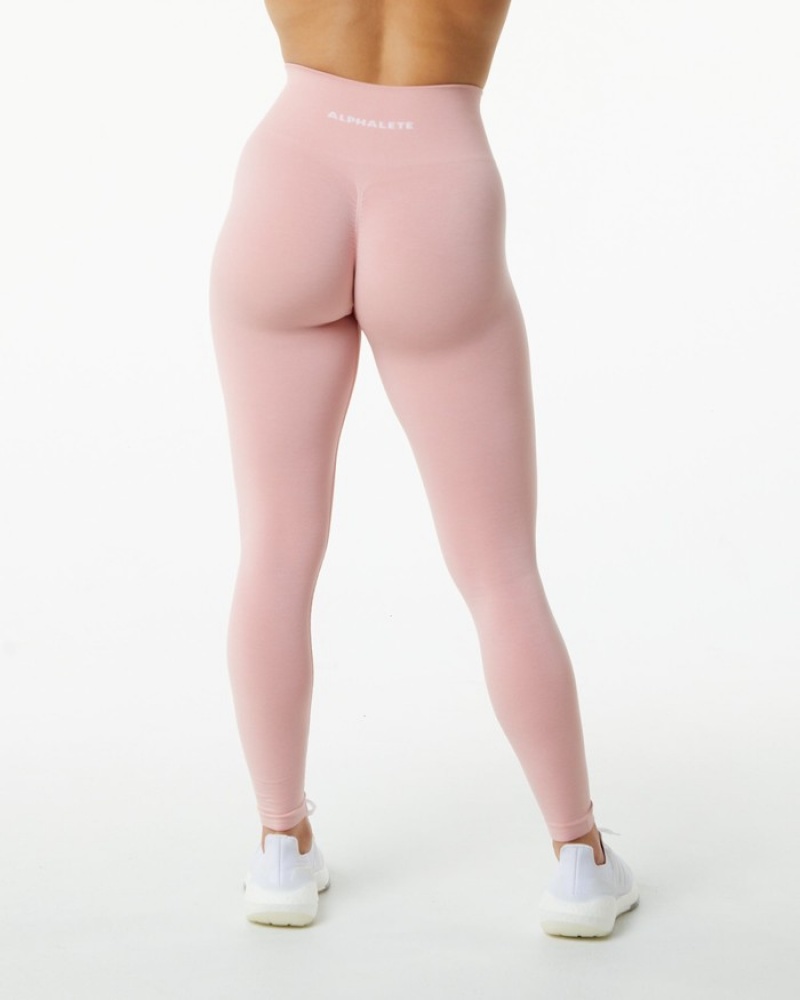 Alphalete Amplify Donna Leggings Rosa | 07JZXOQYF