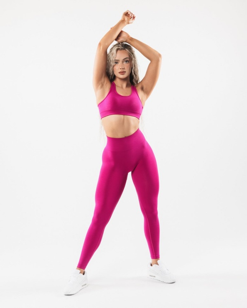 Alphalete Amplify Donna Leggings Rosa | 35YEXGHQW