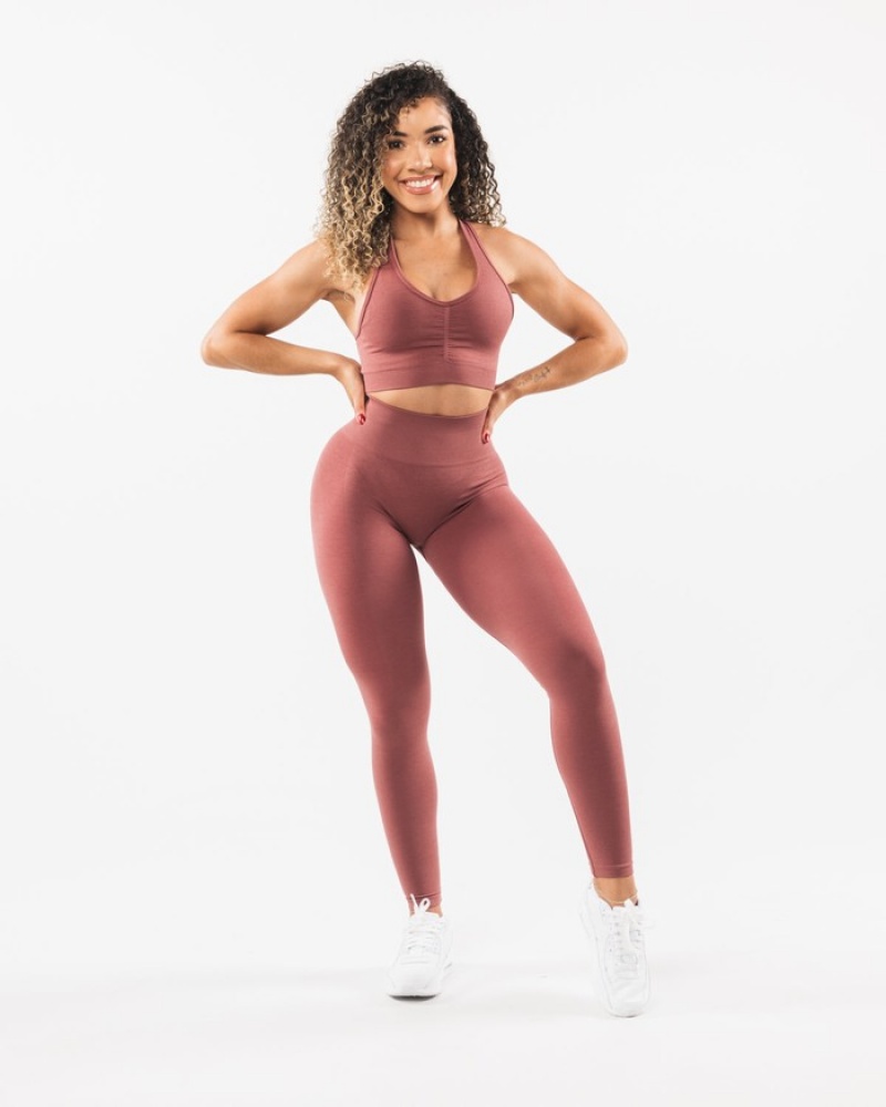Alphalete Amplify Donna Leggings Rosa | 43UVPWTMK