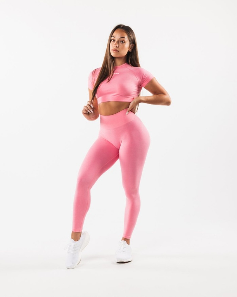 Alphalete Amplify Donna Leggings Rosa | 57XRDLVKM