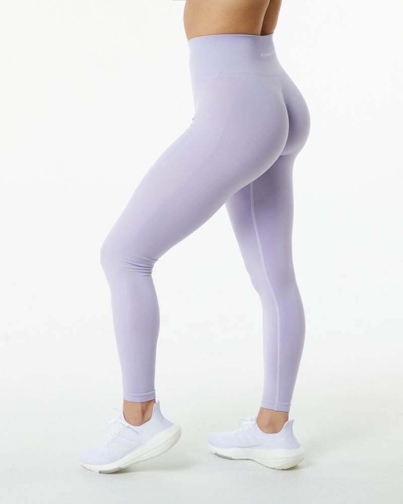Alphalete Amplify Donna Leggings Viola | 90GZPYSKT
