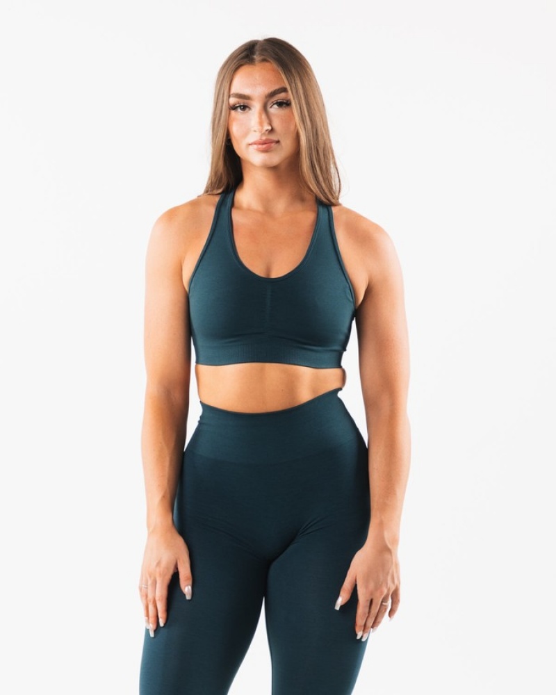 Alphalete Amplify Donna Reggiseni Blu Marino | 03QJGAUED