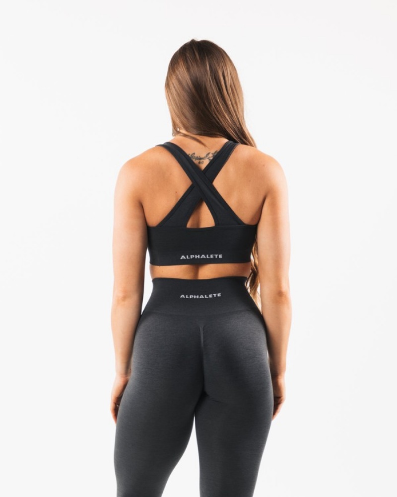 Alphalete Amplify Donna Reggiseni Grigie | 37CUFPYRB