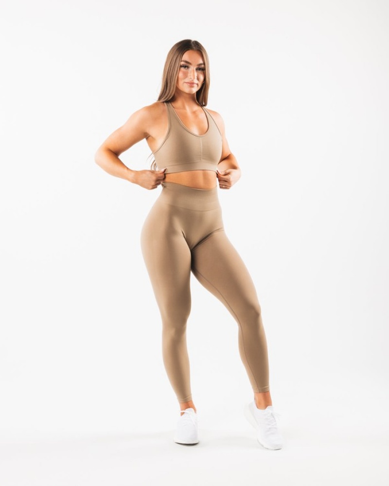 Alphalete Amplify Donna Reggiseni Grigie | 31SBKJTWX