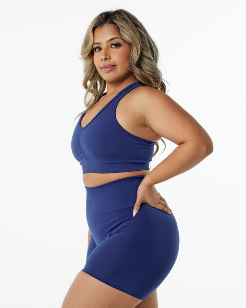 Alphalete Amplify Donna Reggiseni Indaco | 36MRXPLJD