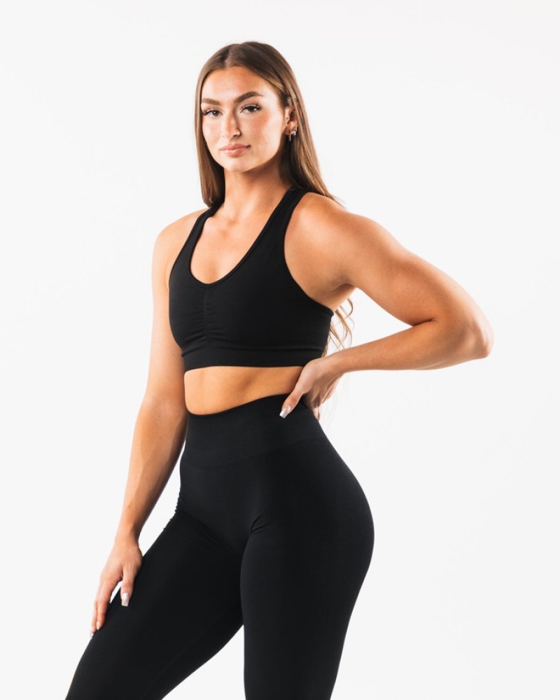 Alphalete Amplify Donna Reggiseni Nere | 26APZHJVD