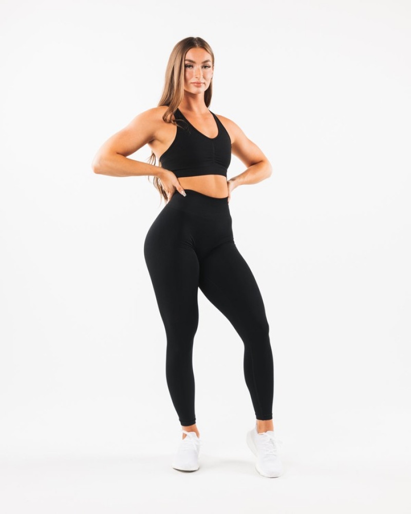 Alphalete Amplify Donna Reggiseni Nere | 26APZHJVD