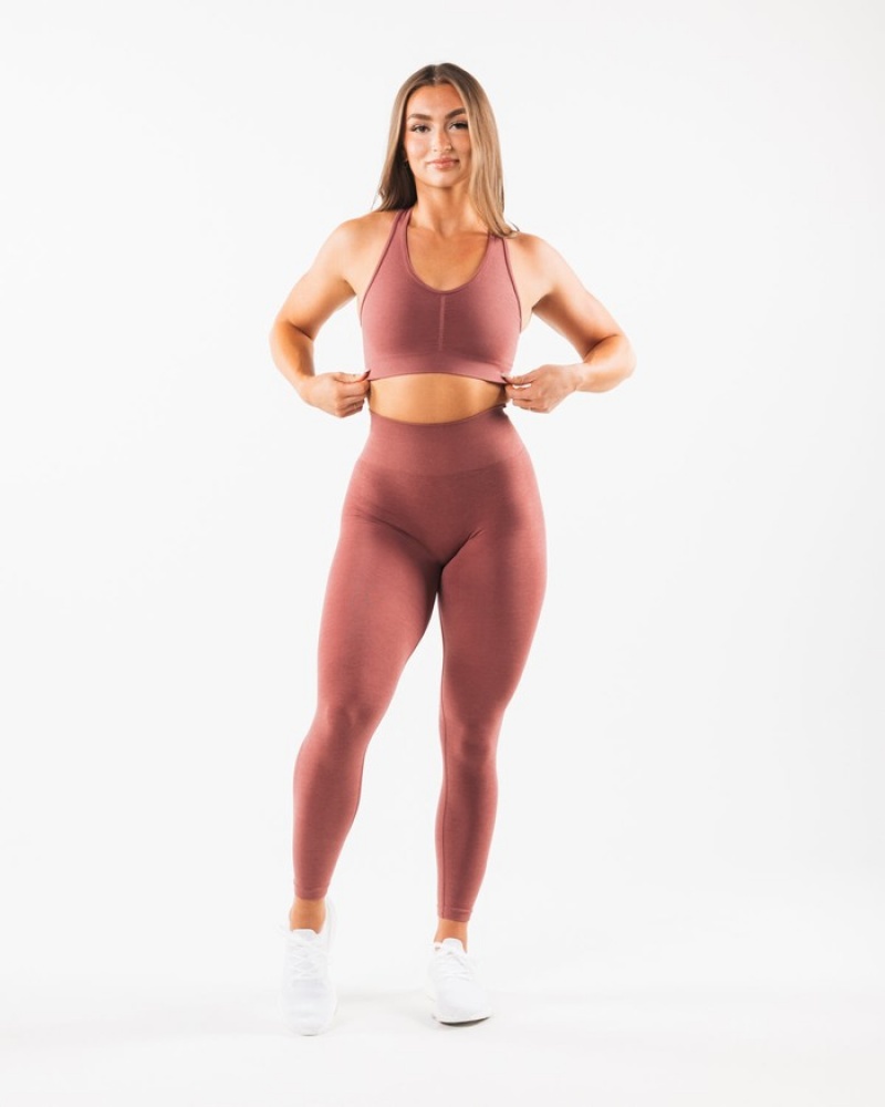 Alphalete Amplify Donna Reggiseni Rosa | 48MHCUQTF