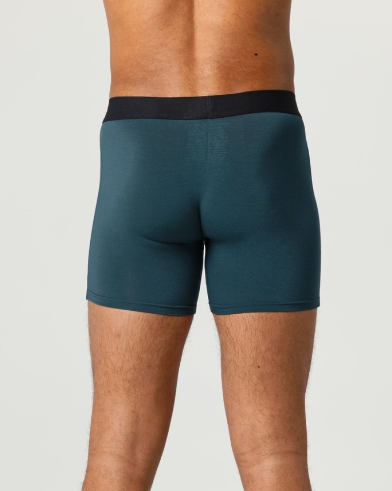 Alphalete Classiche Boxer 3pk Uomo Biancheria Intima Nere | 92HSFTBCM