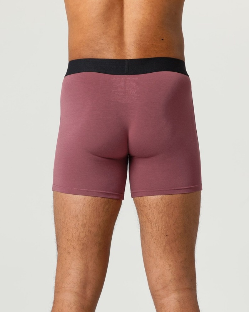 Alphalete Classiche Boxer 3pk Uomo Biancheria Intima Beige | 70LRCAQME