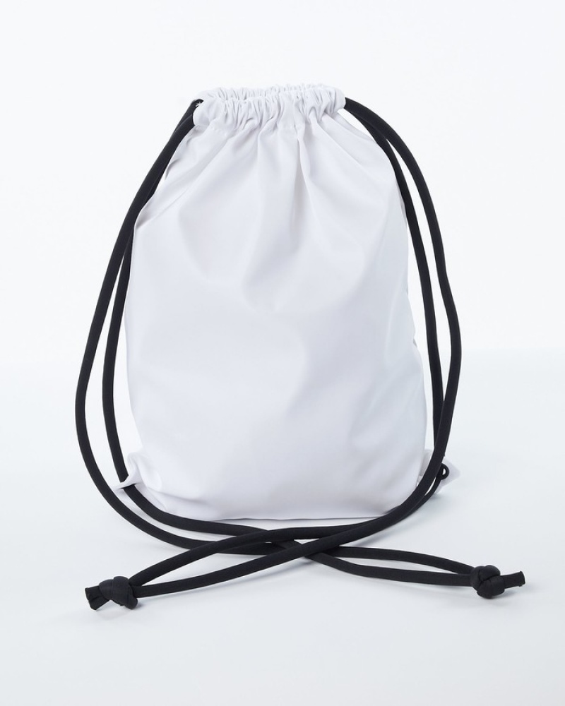 Alphalete Classiche Uomo Borse Bianche | 45JIWNZEO