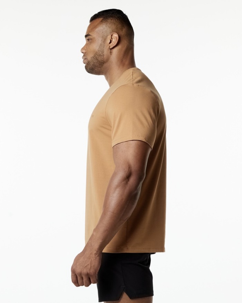 Alphalete Classiche Uomo Camicie Rosse | 61ZXLCAQN