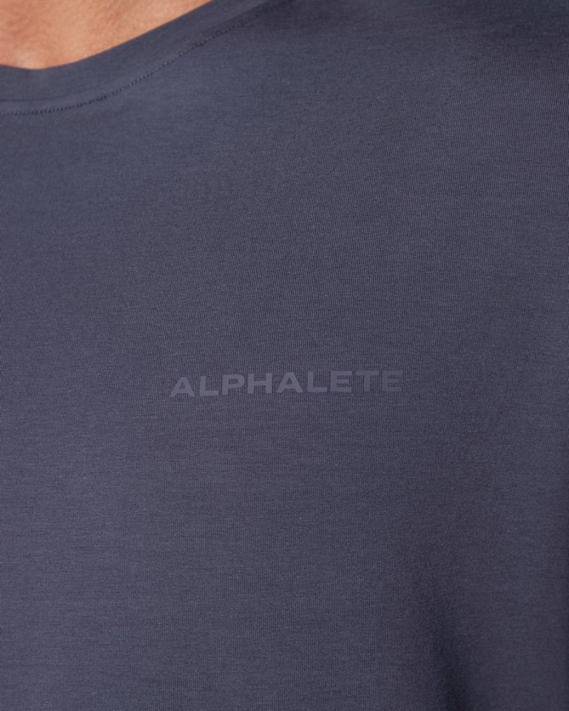 Alphalete Classiche Uomo Camicie Viola | 79LRCKSBW