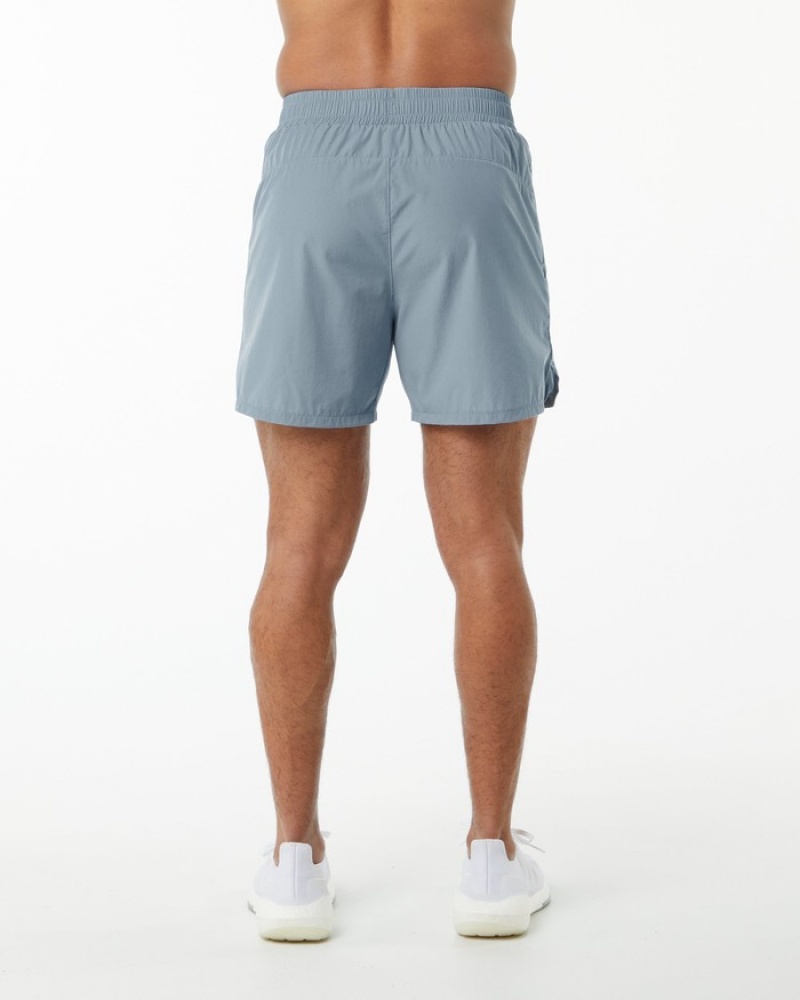 Alphalete Core Stride 5” Uomo Pantaloncini Blu | 01REVJTPI