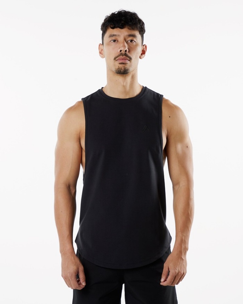 Alphalete Dynasty Uomo Canotta Nere | 87TLRBNHW