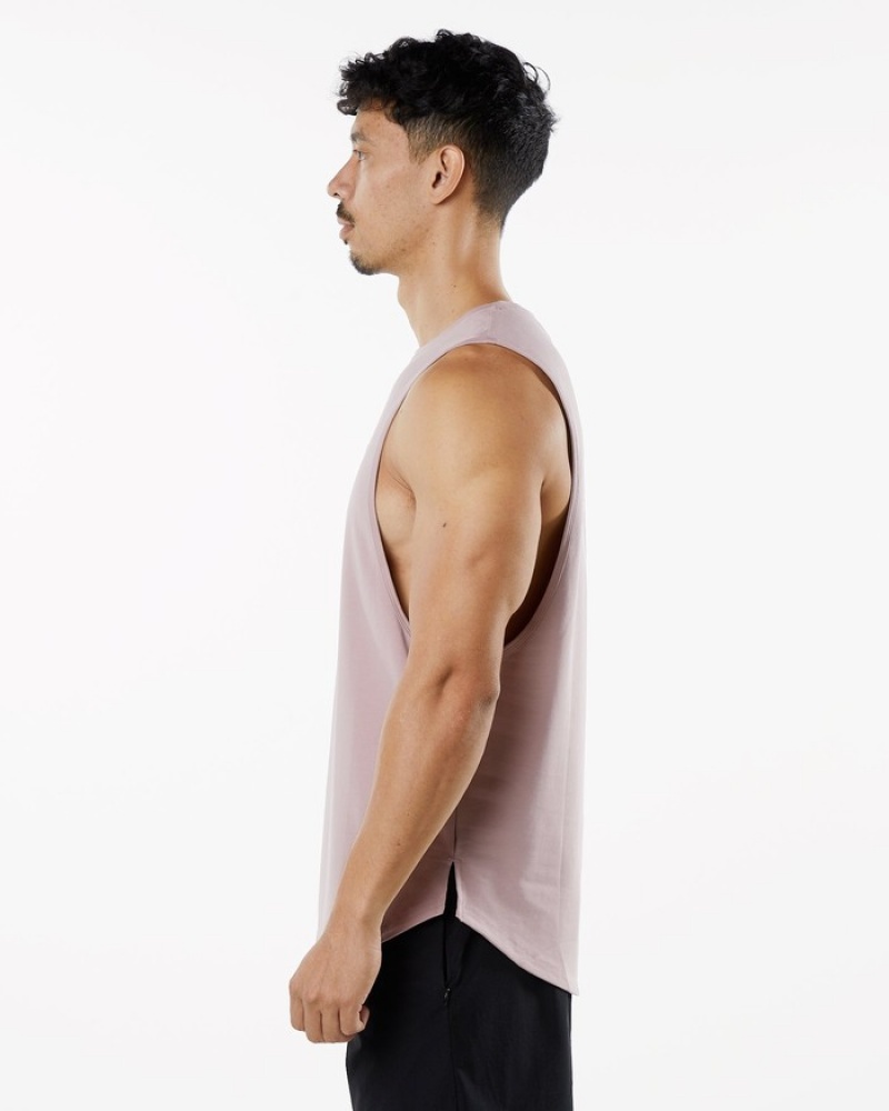 Alphalete Dynasty Uomo Canotta Viola | 43ACMVYUJ