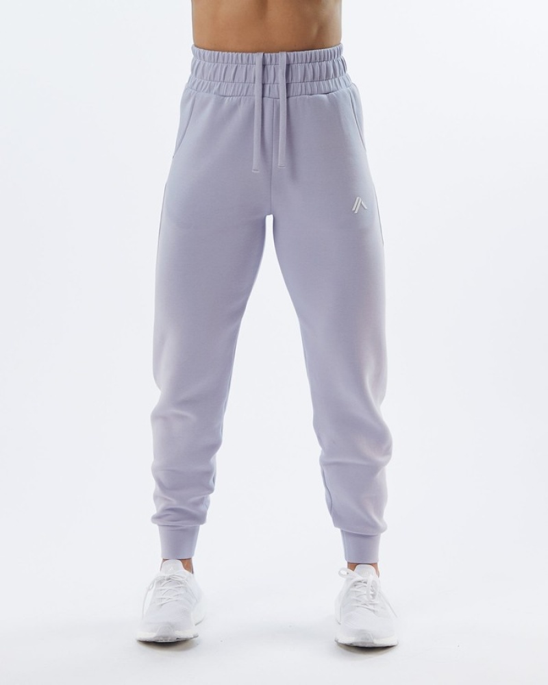 Alphalete ELMTS Cuffed Donna Pantaloni Jogger Viola | 26YSAQVCU