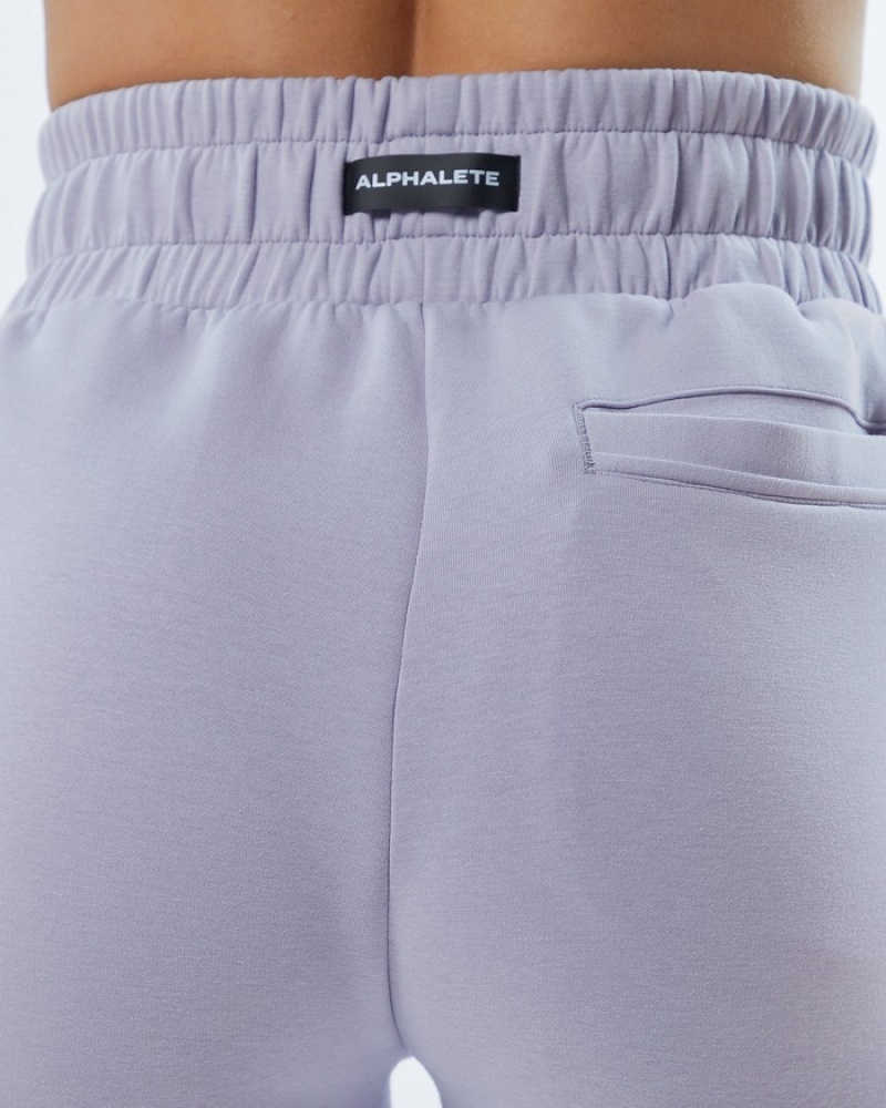Alphalete ELMTS Cuffed Donna Pantaloni Jogger Viola | 26YSAQVCU