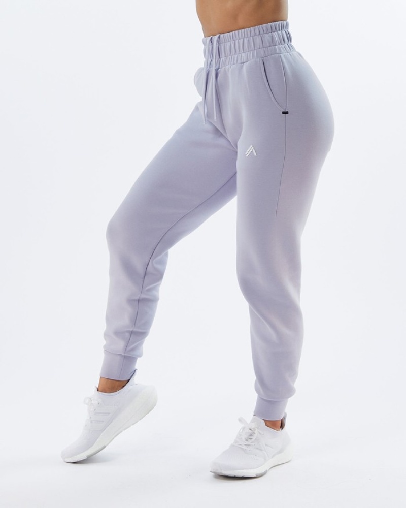 Alphalete ELMTS Cuffed Donna Pantaloni Jogger Viola | 26YSAQVCU
