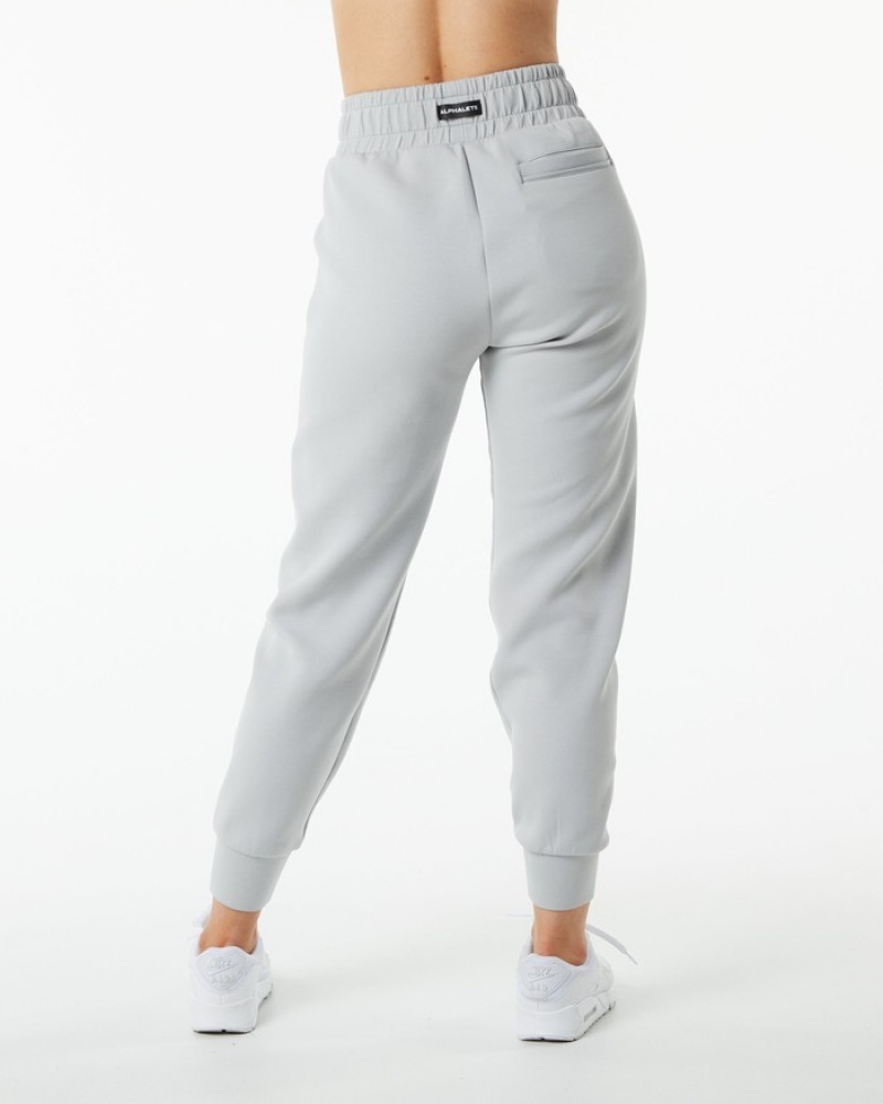 Alphalete ELMTS Cuffed Donna Pantaloni Jogger Grigie | 52UTBCPLI