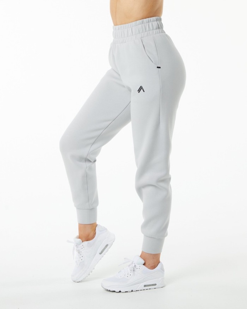 Alphalete ELMTS Cuffed Donna Pantaloni Jogger Grigie | 52UTBCPLI