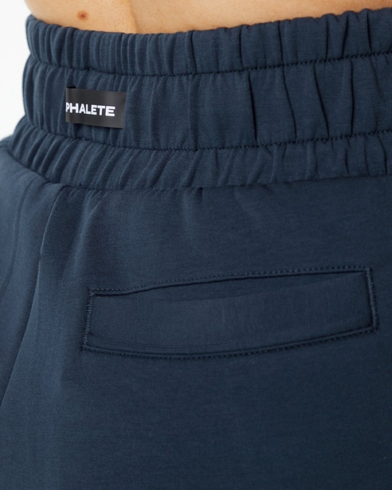 Alphalete ELMTS Cuffed Donna Pantaloni Jogger Blu Marino | 05GQSYFXA