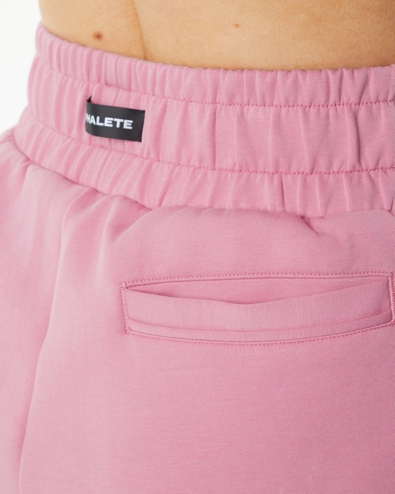 Alphalete ELMTS Cuffed Donna Pantaloni Jogger Rosa | 50ABKVENW