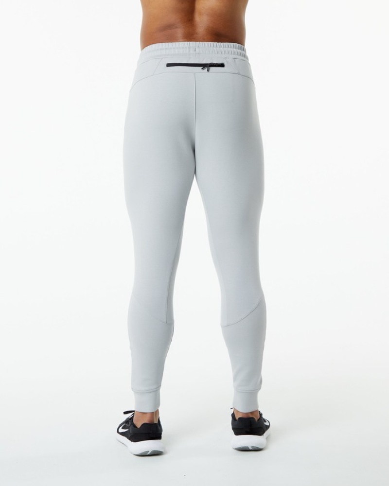 Alphalete ELMTS Cuffed Uomo Pantaloni Jogger Grigie | 18WMPVIXS