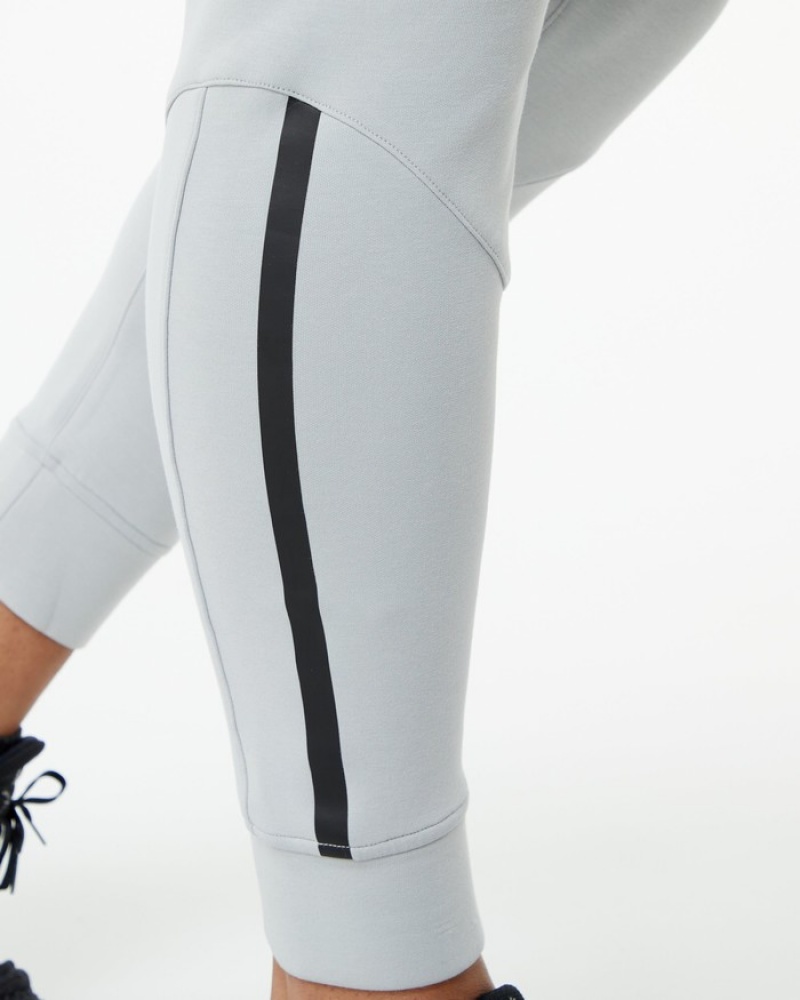 Alphalete ELMTS Cuffed Uomo Pantaloni Jogger Grigie | 18WMPVIXS
