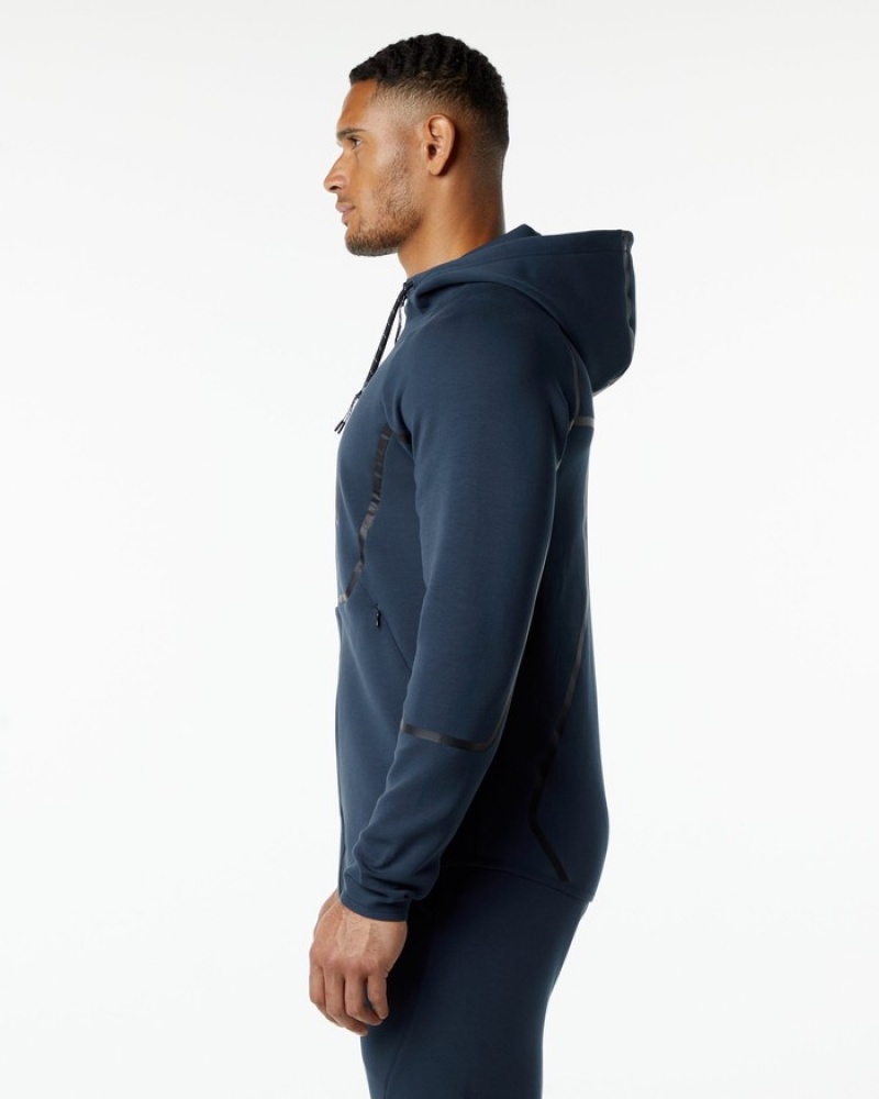 Alphalete ELMTS Ginnastica Uomo Giacche Blu Marino | 29IHBYSAW